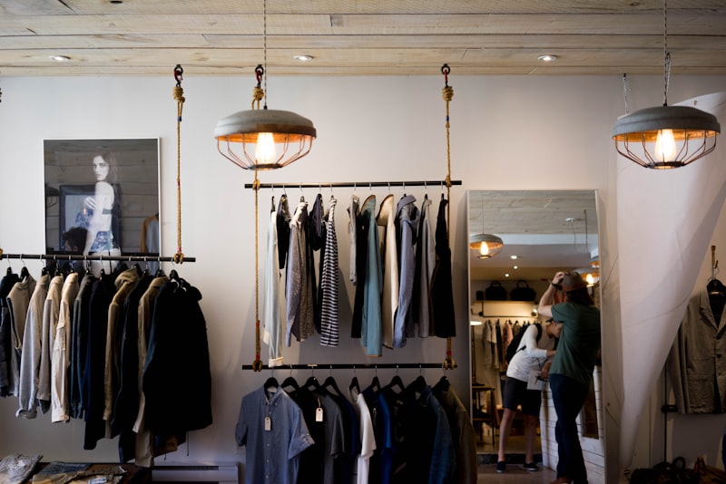 Boutique interior